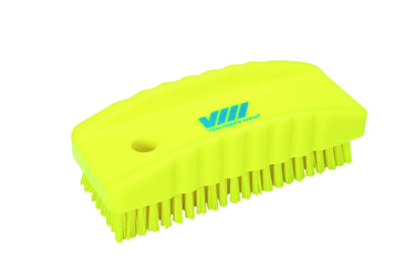 Nail Brush Stiff Polyester Yellow